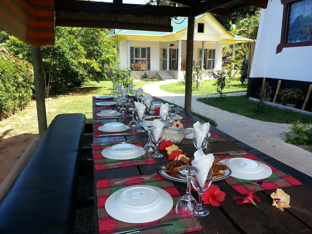 Zanboza Guesthouse La Digue Dış mekan fotoğraf